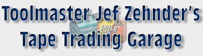 Toolmaster Jef Zehnder's Tape Trading Garage